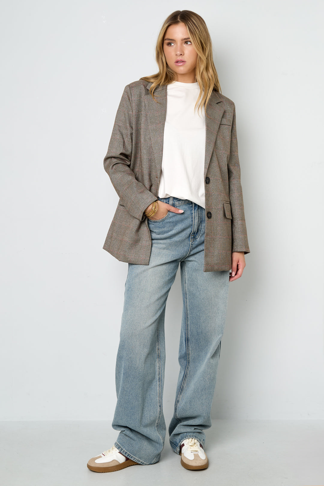 Eliza – Blazer w Kratę na Zawsze