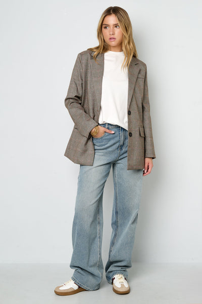 Eliza – Blazer w Kratę na Zawsze