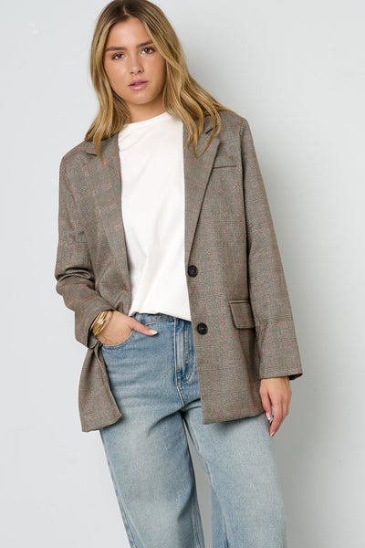 Eliza – Blazer w Kratę na Zawsze