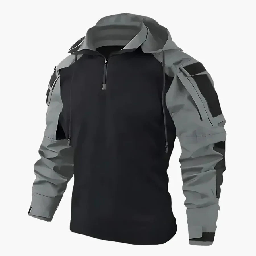 GROM™ | Bluza Taktyczna z Kapturem na Zamek