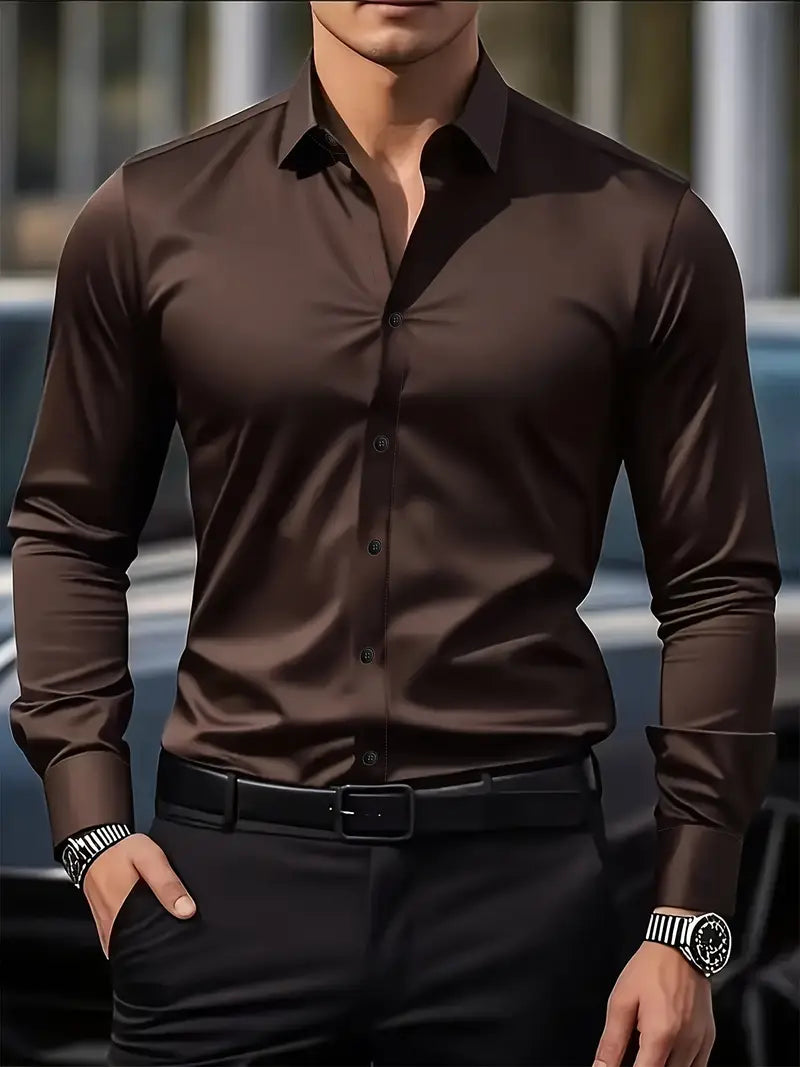 Albert™ | Slim-Fit Skjorta med Tidlös Klass
