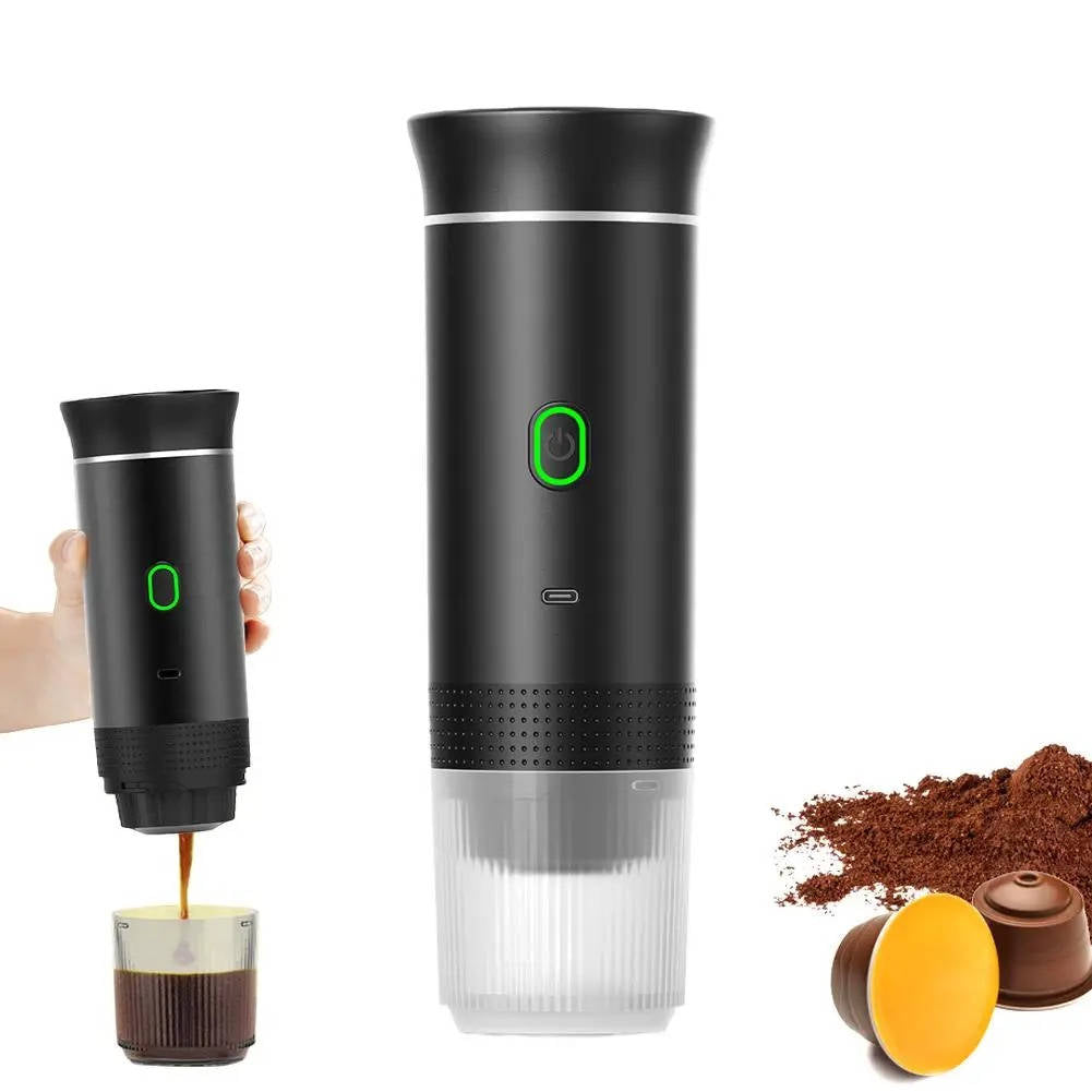 Przenośny ekspres do espresso i cappuccino – ładowany przez USB, ciśnienie 290 PSI