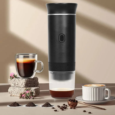 Przenośny ekspres do espresso i cappuccino – ładowany przez USB, ciśnienie 290 PSI