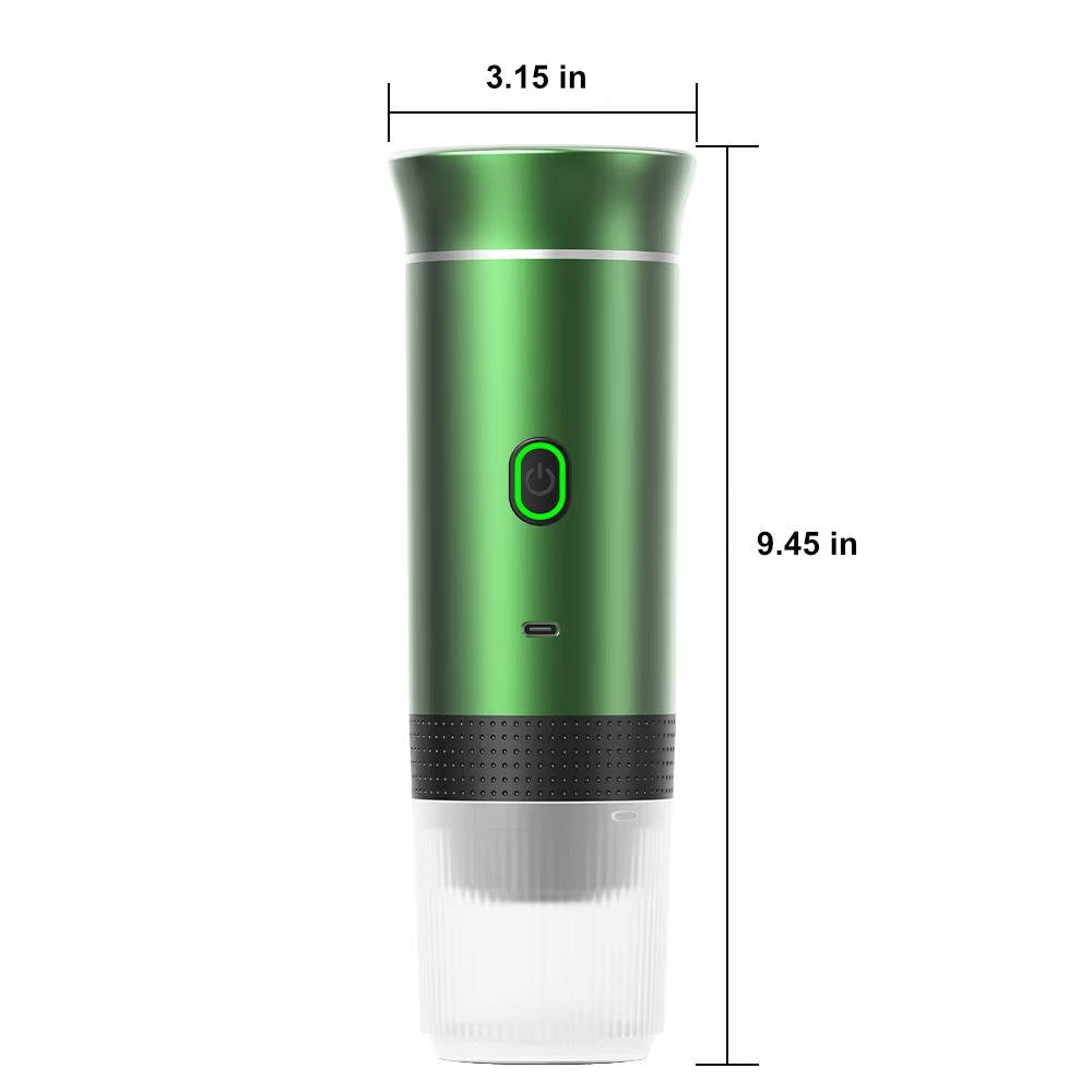 Przenośny ekspres do espresso i cappuccino – ładowany przez USB, ciśnienie 290 PSI