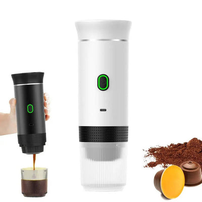 Przenośny ekspres do espresso i cappuccino – ładowany przez USB, ciśnienie 290 PSI