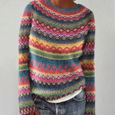Amelia | Wygodny sweter retro
