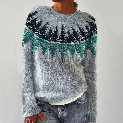 Leandra | Przytulny sweter w stylu retro