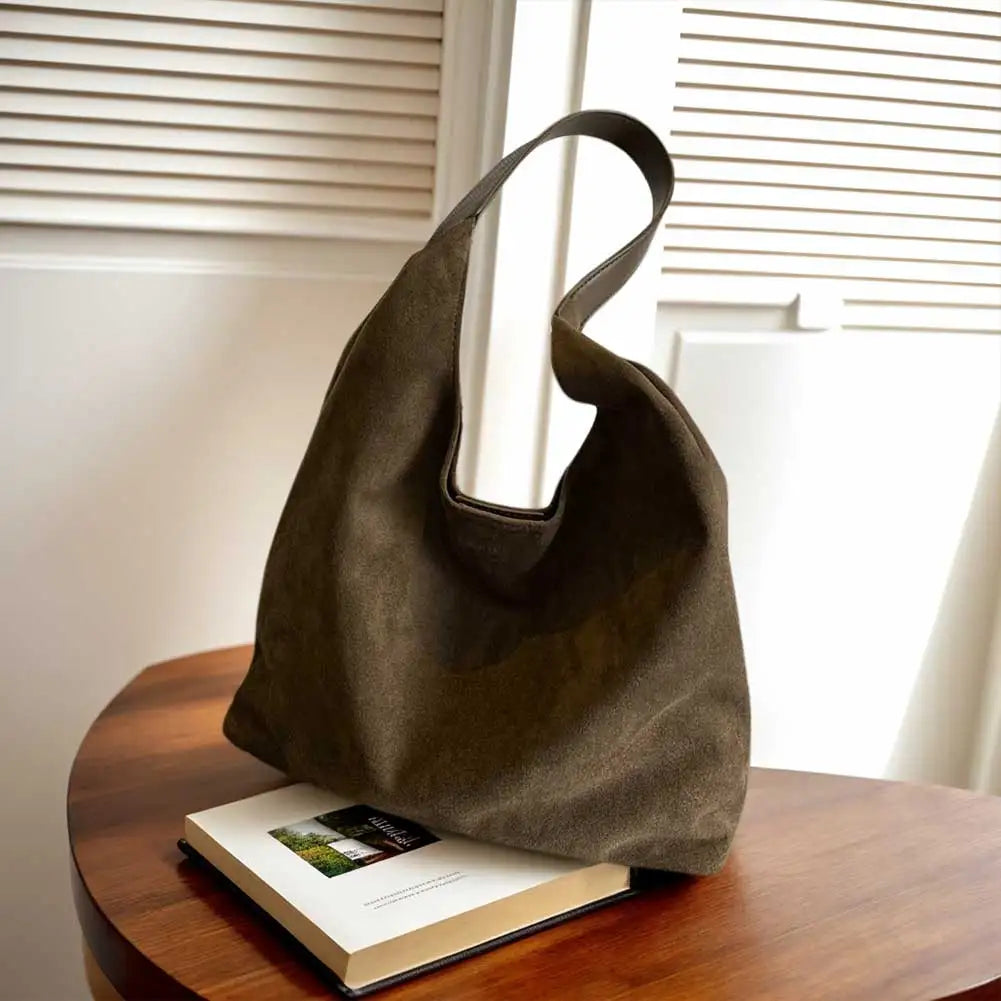 Liv™ - Luźna torba hobo w stylu skórzanym