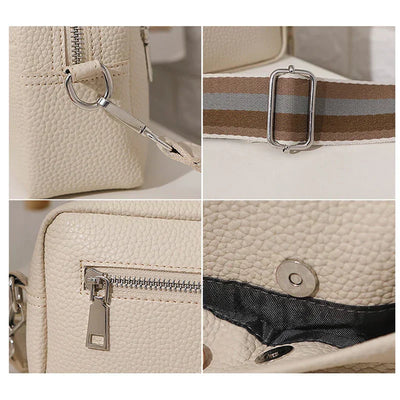 Nora™Elegancka kremowa torba codzienna