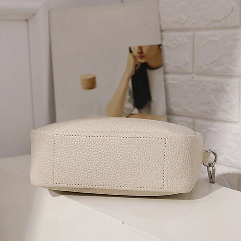 Nora™Elegancka kremowa torba codzienna