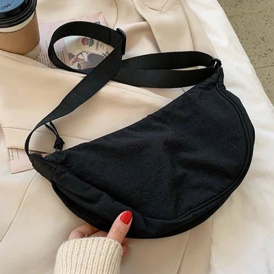 Liv™ - Luźna torba hobo w stylu skórzanym