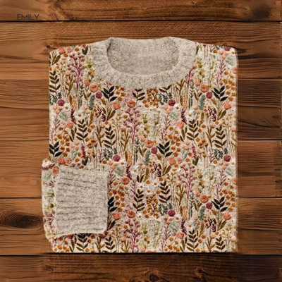Jena | Przytulny sweter retro