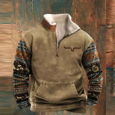 Grzegorz™ | Wygodny Sweter z Zippem