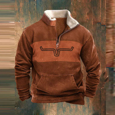 Grzegorz™ | Wygodny Sweter z Zippem