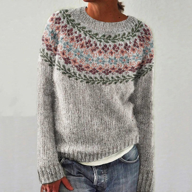 Amelia | Wygodny sweter retro