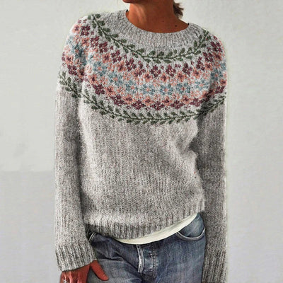 Amelia | Wygodny sweter retro