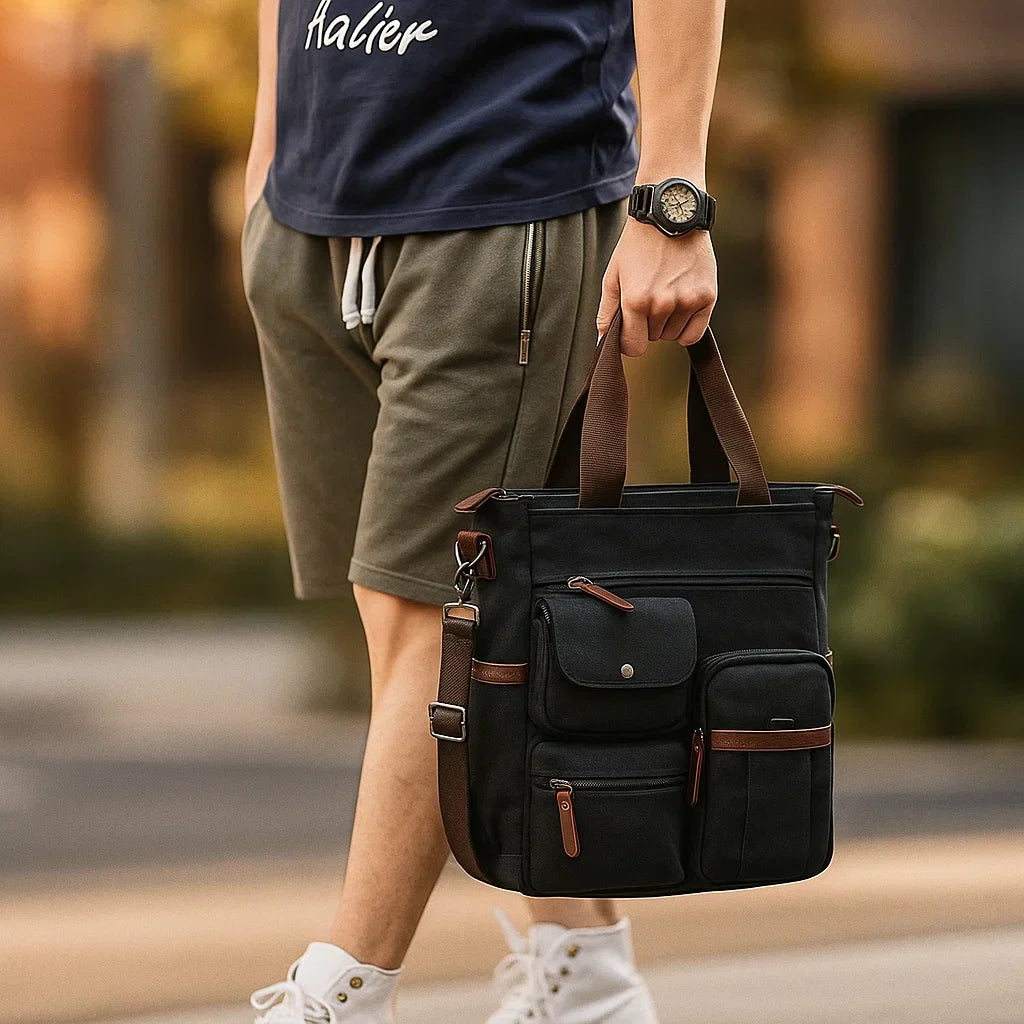 Torba messenger z canvasu aldridge