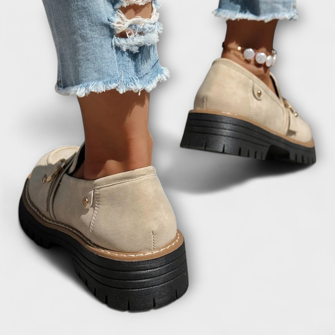 Astrid™ | Casual Loafers med Rund Tå